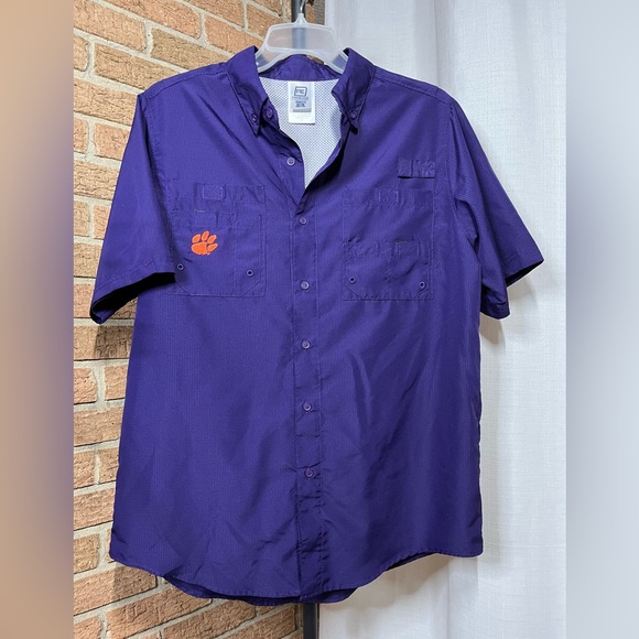 Clemson Tigers outdoor tailgating  shirt - men’s medium - Picture 1 of 4